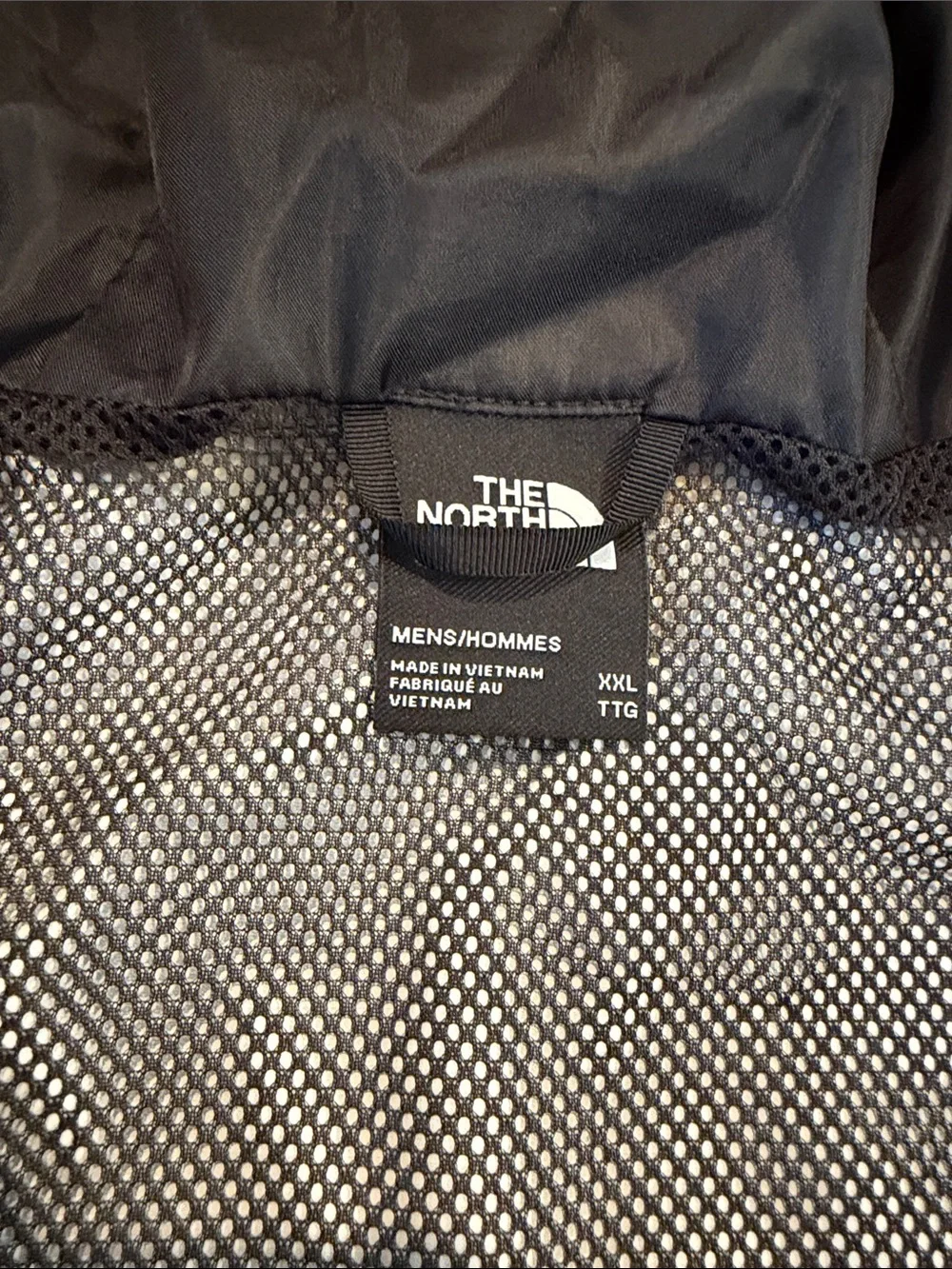 Men’s North Face Rain Jacket Black